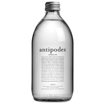Antipodes - Sparkling Water - 500 ml (12 Glass Bottles)