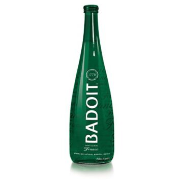 Badoit - Sparkling Natural Mineral Water - 750 ml (12 Glass Bottles)