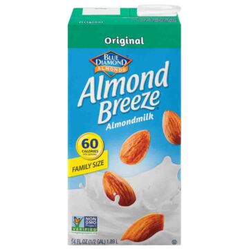 Blue Diamond Almond Breeze Original (Half a Gallon)