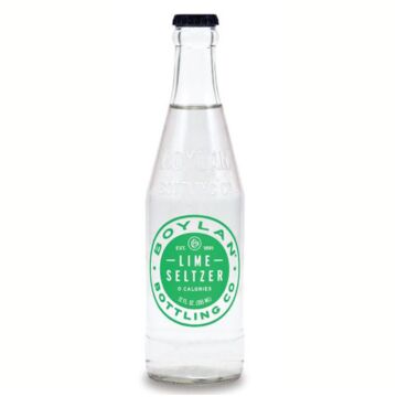 Boylan - Lime Seltzer - 12 oz (24 Glass Bottles)