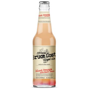 Bruce Cost Ginger Ale - Blood Orange with Meyer Lemon - 12 oz
