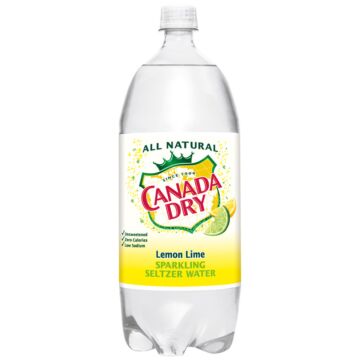 Canada Dry - Sparkling Lemon Lime - 2 L (6 Plastic Bottles)