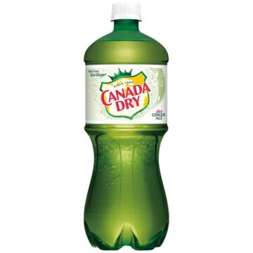 Canada Dry - Diet Ginger Ale - 1 L (12 Plastic Bottles)