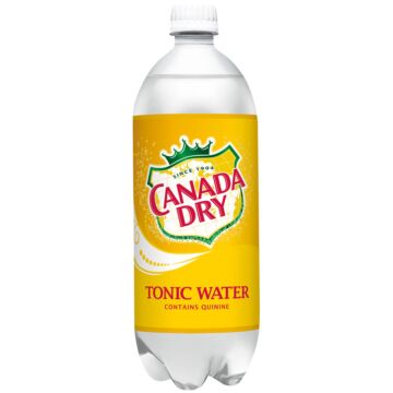 Canada Dry - Tonic Water - 1 L (12 Plastic Bottles)