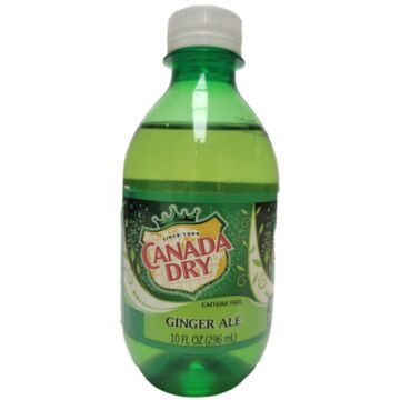 Canada Dry - Ginger Ale - 10 oz (24 Plastic Bottles)