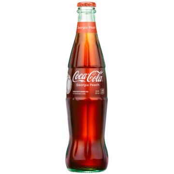 Coke - Georgia Peach Soda - 12 oz (24 Glass Bottles)