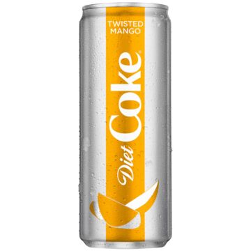 Diet Coke Slim Can Twisted Mango 12oz