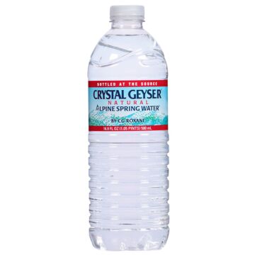 Crystal Geyser - Spring Water - 16.9 oz (35 Plastic Bottles)