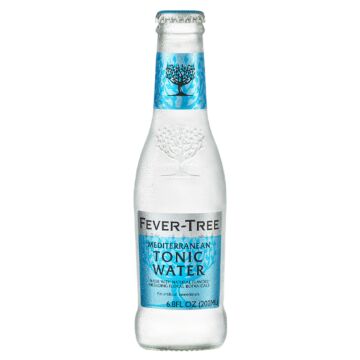 Fever Tree - Mediterranean Tonic Water - 6.8 oz (24 Glass Bottles)