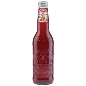 Galvanina - Organic Italian Soda Blood Orange - 12.8 oz (12 Glass Bottles)