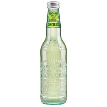 Galvanina - Organic Italian Soda Ginger Ale - 12.8 oz (12 Glass Bottles)