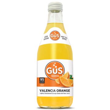 GUS Soda - Dry Valencia Orange - 12 oz (24 Glass Bottles)