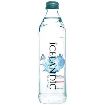 Icelandic Glacial - Sparkling Water - 330 mL (24 Glass Bottles)