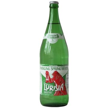 Lurisia - Sparkling Natural Spring Mineral Water - 1 L (6 Glass Bottles)