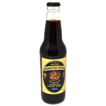 Manhattan Special - Diet Premium Coffee Soda - 12 oz (24 Glass Bottles)