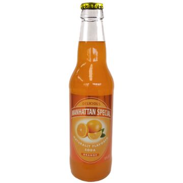 Manhattan Special - Orange Soda - 12 oz (24 Glass Bottles)