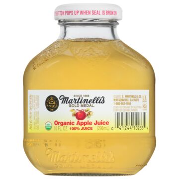 Martinelli's - Apple Juice - 10 oz (24 Glass Bottles)