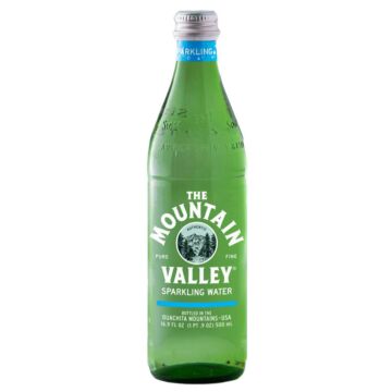 Mountain Valley - Sparkling Water - 16.9 oz (12 Glass Bottles)