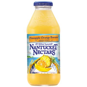 Nantucket Nectars - Pineapple Orange Banana - 15.9 oz (6 Plastic Bottles)