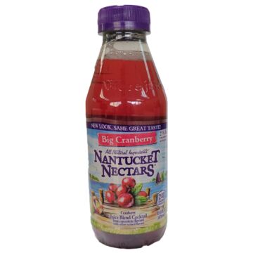 Nantucket Nectars - Big Cranberry - 16 oz (12 Glass Bottles)