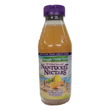 Nantucket Nectars - Pineapple Orange Guava - 15.9 oz (12 Plastic Bottles)