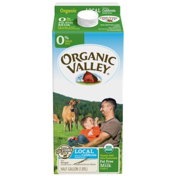 Organic Valley Fat Free Milk (Skim)