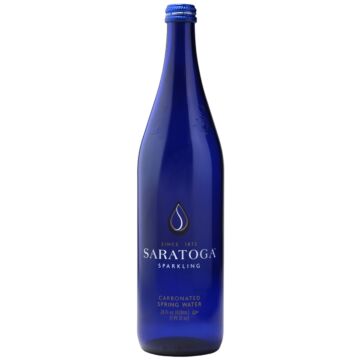 Saratoga - Sparkling Water - 28 oz (12 Glass Bottles)