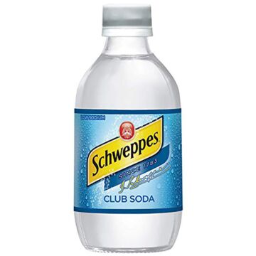 Schweppes - Club Soda - 10 oz (24 Glass Bottles)