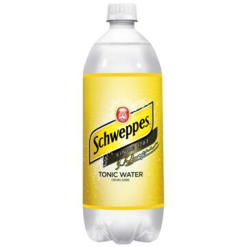 Schweppes - Tonic Water - 1 L (12 Plastic Bottles)
