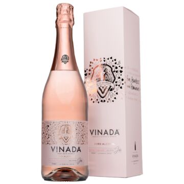 Vinada - Sparkling Rosé (Zero Alcohol) Gift Pack - 750 ml (1 Glass Bottle)
