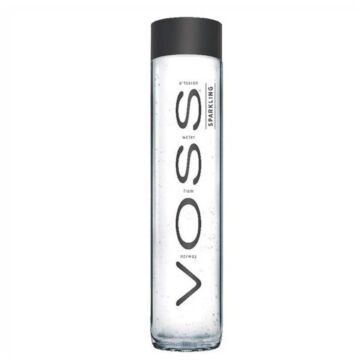 Voss - Sparkling - 800 ml (12 Glass Bottles)