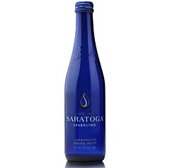 Saratoga - Sparkling Water - 12 oz (24 Glass Bottles)