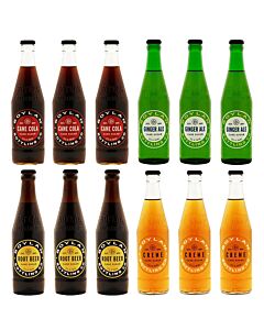 Boylan - Regular Soda Variety Pack - 12 oz (12 Glass Bottles)
