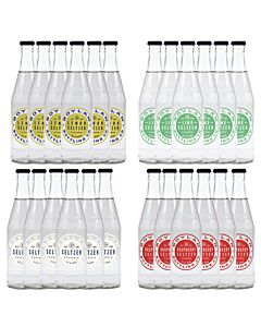 Boylan - Seltzer Variety Pack - 12 oz (24 Glass Bottles)
