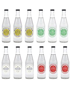 Boylan - Seltzer Variety Pack - 12 oz (12 Glass Bottles)