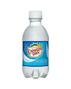 Canada Dry - Club Soda - 10 oz (24 Plastic Bottles)