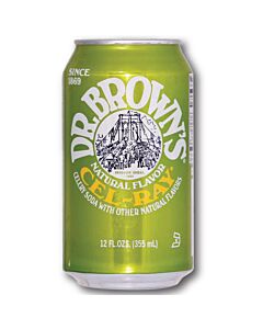 Dr. Browns - Cel-Ray Soda - 12 oz (9 Cans)