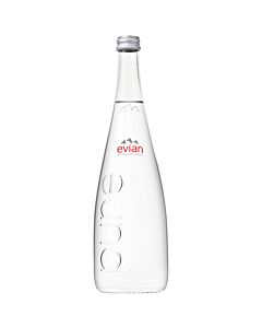 Evian - Limited Edition - 750 ml (6 Glass Bottles)