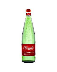 Ferrarelle - Sparkling Natural Mineral Water - 750 ml (6 Glass Bottles)