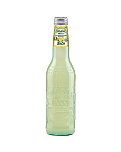 Galvanina - Organic Italian Soda Lemon - 12.8 oz (12 Glass Bottles)
