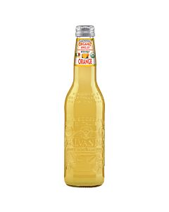 Galvanina - Organic Italian Soda Orange - 12.8 oz (12 Glass Bottles)
