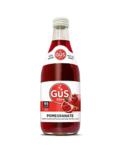 GUS Soda - Dry Pomegranate - 12 oz (9 Glass Bottles)