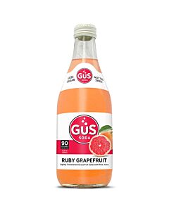 GUS Soda - Star Ruby Grapefruit - 12 oz (12 Glass Bottles)
