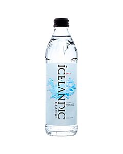 Icelandic Glacial - Spring Water - 330 ml (24 Glass Bottles)
