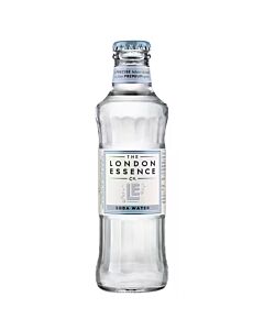 London Essence - Soda Water - 200 ml (24 Glass Bottles)