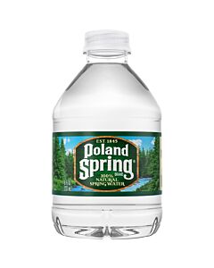 Poland Spring - Spring Water - 8 oz (48 Plastic Bottles)