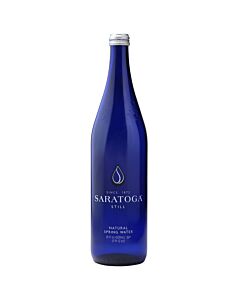 Saratoga - Spring Water - 28 oz (12 Glass Bottles)