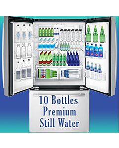 Top Shelf Water of the Month Club - Premium Still Water (10 Glass Bottles)