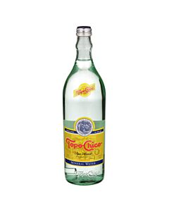 Topo Chico - Carbonated Mineral Water - 750 ml (12 Glass Bottles)