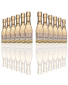Vinada - Sparkling Gold Mini - Zero Alcohol -200 mL (12 Glass Bottles)